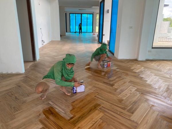 ปาร์เก้ไม้สัก